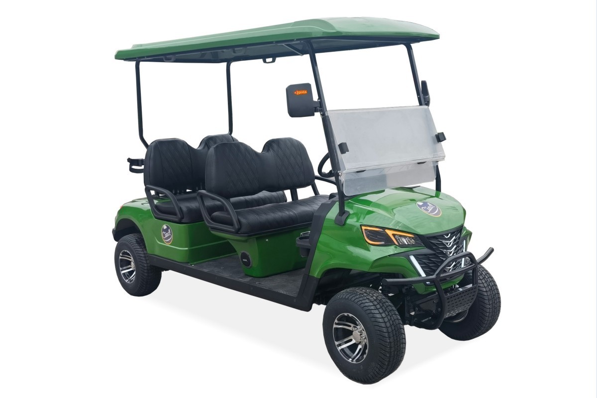 4 front seater gold cart