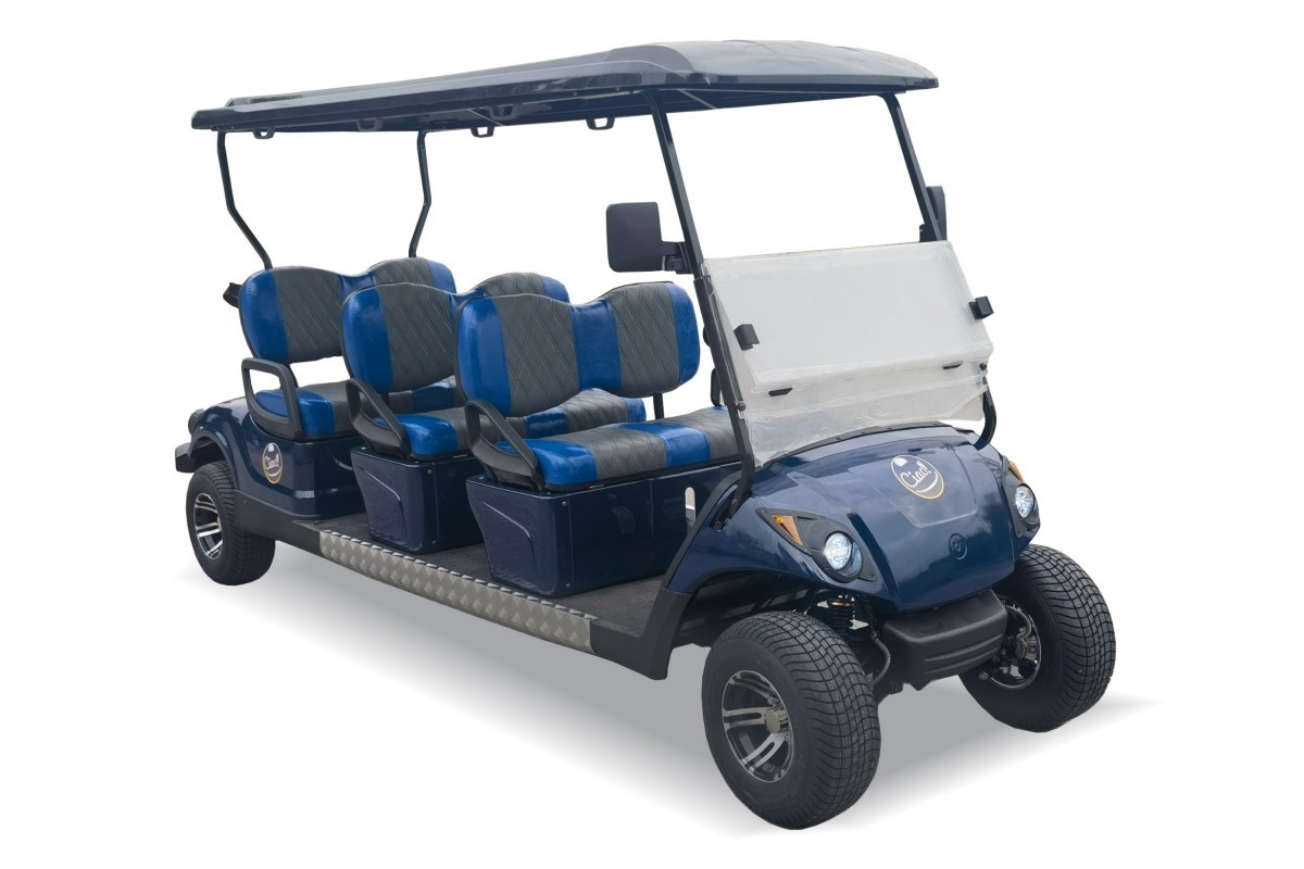 six person golf cart